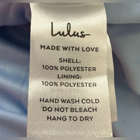 Lulus Rare Presence Powder Blue 3D Floral Embroidered Prom, Bridesmaids Dress - Picture 8 of 9